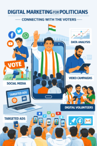 digital marketing for Politicians in India.