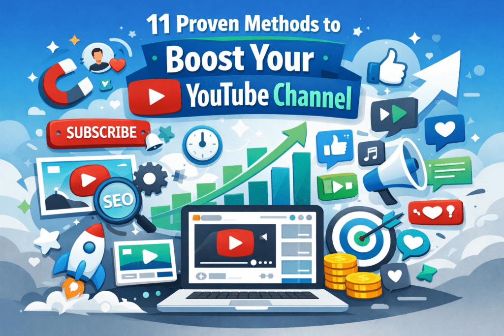 11 Ways to Boost Your YouTube Channel Growth Quickly