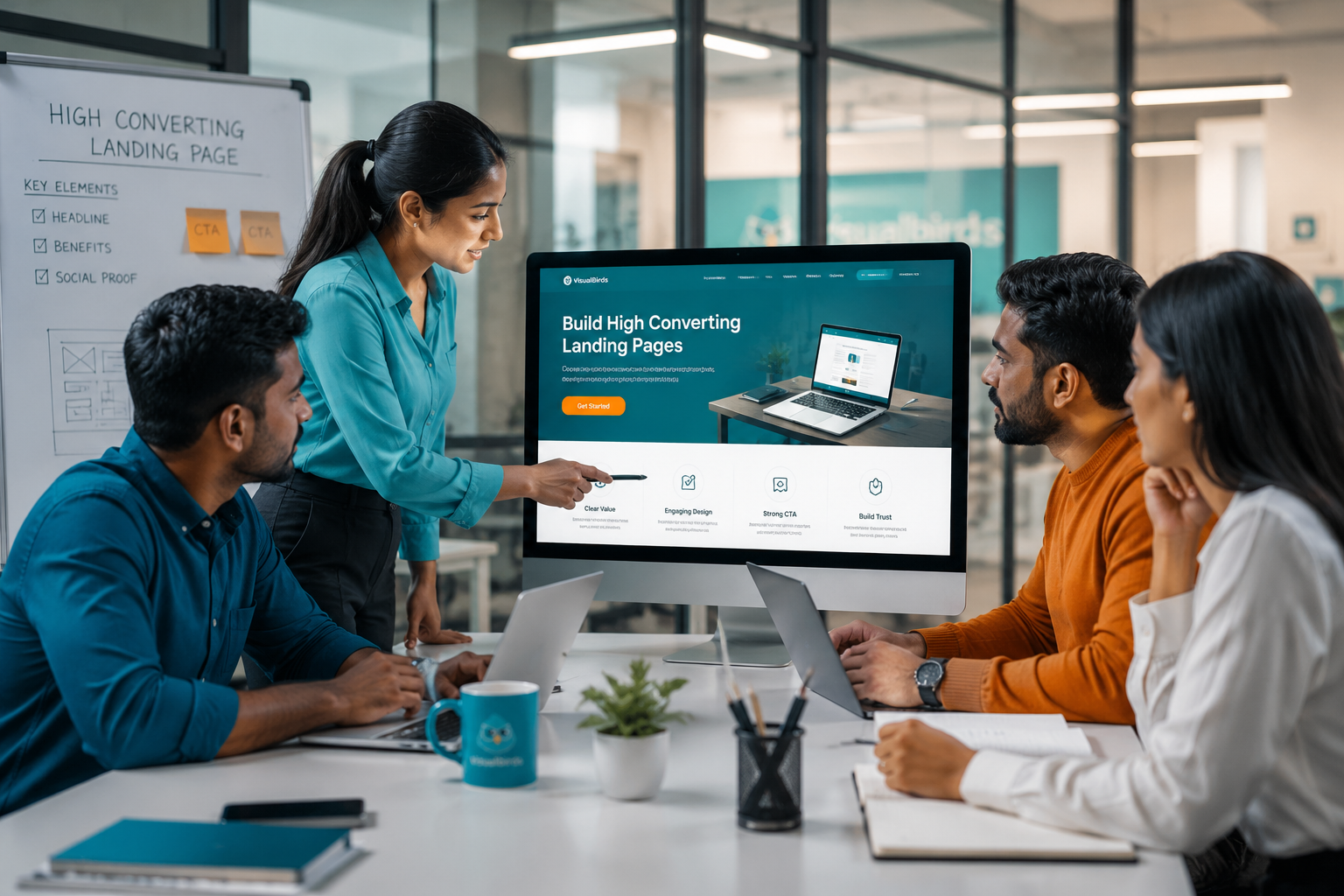 high converting landing page