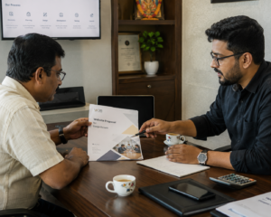 website development cost discussion India business owner agency meeting Coimbatore 2026